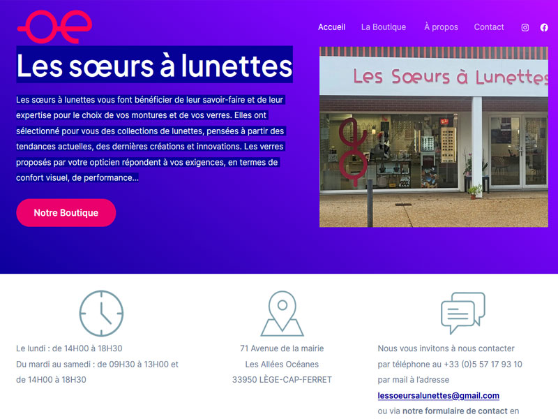 Image Site Les soeurs a lunettes